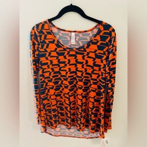 LuLaRoe lynnae top XS NWT